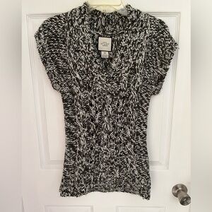 At Last Boucle Knit Sweater Vest